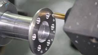 Manufacture of aluminum parts on a CNC machine [upl. by Elauqsap]