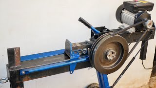 HomeMade Kinetic Log splitter better than hydraulic [upl. by Cordier714]