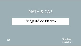 Linégalité de Markov [upl. by Mirisola]