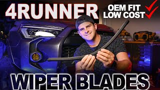 4RUNNER Maintenance  Wiper Blade Replacement  SAVE MONEY [upl. by Jestude]