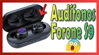 🚀 Forone S9 Audífonos inalambricos bluetooth 50 con Control Táctil Impermeables [upl. by Salhcin]