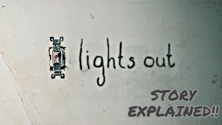 Lights Out Movie Story Explained  Lights Out Movie Review [upl. by Aivax]