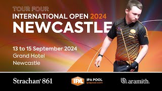 IPA Pool Tour 4 International Professional 2024  Newcastle  Table 1  DAY 1 [upl. by Atel185]