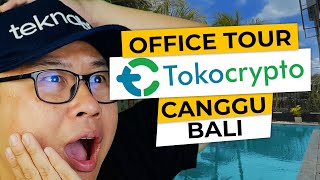 Office Tour Coworking space Toko Crypto Canggu Bali [upl. by Eadrahs]