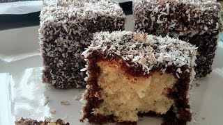 Most delicious and easiest Lamingtons Full recipe in description box lamingtons [upl. by Lenna]