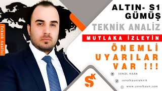 ALTIN VE GÜMÜŞ ANALİZİ ÖNEMLİ UYARILAR VAR [upl. by Frasquito28]