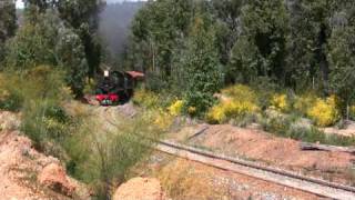 Hotham Valley Railway  27 September 2009  Part 1 [upl. by Kalfas]