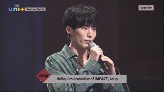 ENG SUB THE UNIT 더 유닛  EP 1314  Jeup IMFACT  임팩트 Position Battle  VOCAL [upl. by Lanuk]