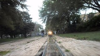 Union Pacific Runaway Rear View Train Ride Screams In A Tunnel [upl. by Ruhl119]