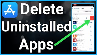 How To Remove Uninstalled Apps From App Store [upl. by Tiras165]