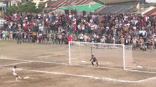 Best intense penalty shootout in Nagaland Mon Vs Tseminyu  semifinal match Dr T Ao Trophy 2022 [upl. by Novyart]