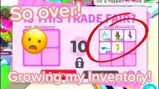 😦OMG😦This Trade Will BLOW YOUR MIND Growing My Inventory In Adopt me Adopt me Trading 2024 [upl. by Enenaej200]