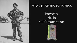 ADC Pierre SAIVRES parrain de la 347e promotion de lENSOA [upl. by Roehm]