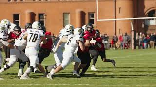 Wesleyan Football vs Trinity 2023 [upl. by Ainnet]