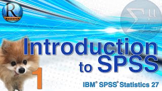 Introduction to Statistics with SPSS 27 for Beginners with Puppies 1 of 8 [upl. by Theresita]