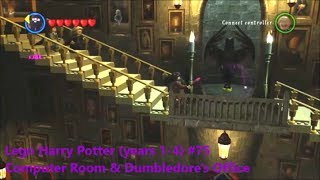 Lego Harry Potter years 14 75  Computer Room amp Dumbledores Office [upl. by Jenesia]