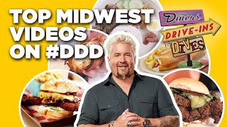 Top 30 Midwest Videos on DDD with Guy Fieri  Diners DriveIns and Dives  Food Network [upl. by Ogden]