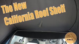 VW California Roof Shelf  Quick Fitting [upl. by Hourihan]