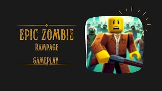 Epic zombie rampage gameplay 👌 [upl. by Leblanc]