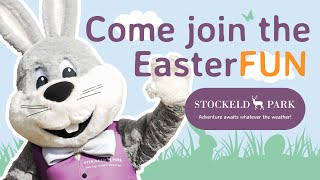 The Easter Adventure at Stockeld Park Easter Bunny Giant Eggs and much more [upl. by Mctyre]