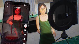 A Horror Game Where Your GF Is A Tiktok Video Creator  Terroro [upl. by Uaerraj]