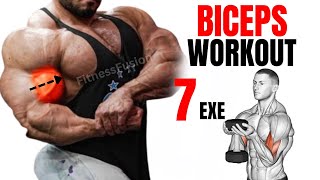 7 BEST BICEPS EXERCISES FOR BIGGER BICEPS  BICEPS WORKOUT [upl. by Warrenne]