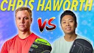 Epic Singles Showdown VS Top Singles Pro CHRIS HAWORTH  he didnt hold back 😭 [upl. by Naivaf636]