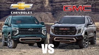 GMC Youkan vs Chevrolet Tahoe 2025 Battel of opulence [upl. by Ronna]