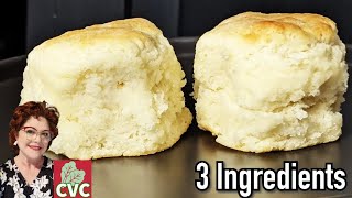 3 Ingredient Biscuits  Sensational Sour Cream Biscuits  Old Fashioned Cooking [upl. by Annoyed]