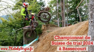 Championnat de Suisse de trial 2024  Bassecourt [upl. by Lekim230]