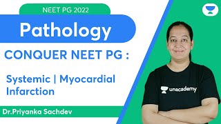 Conquer NEET PG 2022 Myocardial Infarction  Pathology  Lets crack NEET PG  DrPriyanka Sachdev [upl. by Rodavlas]