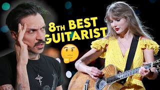 quotTAYLOR SWIFT É L8° MIGLIOR CHITARRISTA DEL MONDOquot non è uno scherzo [upl. by Nanaj]