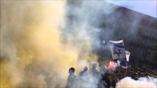 Maccabi Fanatics  Porto Away 201015 [upl. by Klarika674]