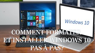 COMMENT FORMATER ET INSTALLER WINDOWS 10 PAS À PAS SUR ORDINATEUR PC [upl. by Solracesoj]