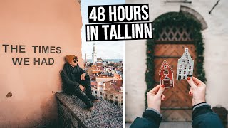 First Time in Estonia  48 Hours in Tallinn [upl. by Yrennalf]