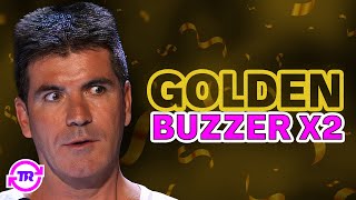 AGT Acts That Got the GOLDEN BUZZER TWICE [upl. by Wiggins525]