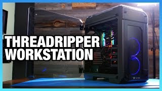 Threadripper 1950X PC Build for Rendering amp H264 Encoding [upl. by Amehsyt92]