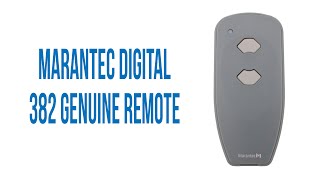 Marantec Digital 382 Genuine Remote Video Description [upl. by Dhar]