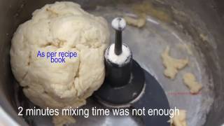 KitchenAid cook processor ARTISAN  HOMEMADE PIZZA DOUGH recipe like THERMOMIX TM5 [upl. by Cohen759]