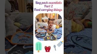 How to pack baby bag for travel  baby travel bag tips part  2  Baby travel bag for airplane✈️ [upl. by Nnaesor]