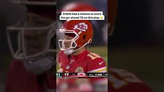 MARQUEZ VALDES SCANTLING DROPPED GAME WINNING TOUCHDOWN Chiefs vs Eagles nfl shorts chiefs [upl. by Ad333]