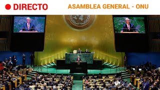 ONU DISCURSOS de los LÍDERES en la 78º ASAMBLEA GENERAL 1ªJORNADA  RTVE Noticias [upl. by Neiviv320]