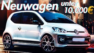 Die 5 besten Neuwagen unter 10000€ die du dir leisten kannst  RB Engineering [upl. by Nekcarb885]