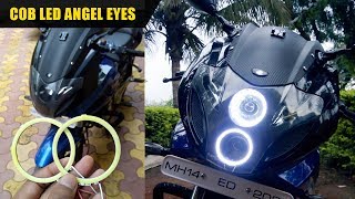 How To Install Angel Eyes In Pulsar 220 [upl. by Butler]