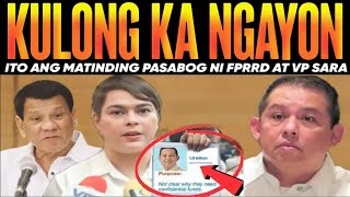 MATINDI TO MARTIN RUMUALDEZ NAMUTLA sa NAGING PASABOG ni VPSARA at FPRRD KINALKAL NATATAGONG BAHO [upl. by Hazeefah]