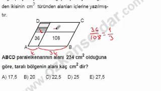 050134 2005 ÖSS GEOMETRİ [upl. by Nnawaj]