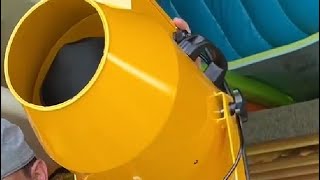 LANGXUN Foam Machine for Party 1200W High Power Foam Cannon Outdoor Pool Party Water Toys Review [upl. by Ahseia]