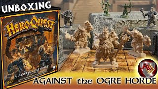 HEROQUEST Against the Ogre Horde UNBOXING Overview amp Comparison VS Classic [upl. by Acila]