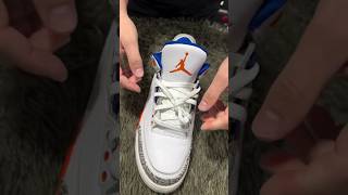 How To Lace Your Jordan 3s [upl. by Griffis]