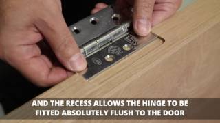 Trend Skeleton Hinge Jig  The Smartest Way to Cut Hinge Recesses [upl. by Lapo]